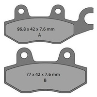 Pro X Front Brake Pads for Eton Viper 150 2005-2006 63.37.204302