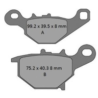 Pro X Rear Brake Pads for Suzuki RM85 2005-2023 63.37.204502
