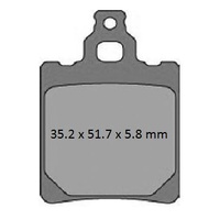 Pro X Rear Brake Pads for Ktm 65 SX 2000-2003 63.37.207302