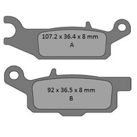Pro X Front Right Brake Pads for Yamaha YFM700 KODIAK 2016-2025 63.37.265102