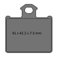 Pro X Rear Brake Pads for Ktm 105 SX 2011 63.37.289102