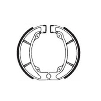 Psychic Rear Brake Pads for Honda CR125 R 1986