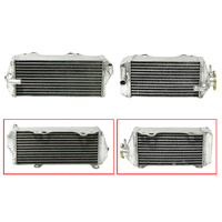 Psychic Radiator Left/Right for Suzuki RM-Z 250 2007-2009 Oversized