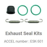 Accel Exhaust Gasket for KTM 50 SX 2002-2024