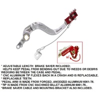 Psychic Folding Brake Pedal for Yamaha YZ85 2002-2023 