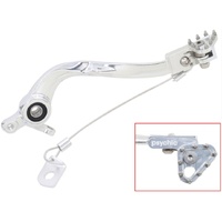 Psychic Folding Brake Pedal for KTM 250 XC-W 2024 Silver
