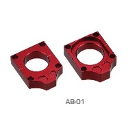 Accel Red Axle Blocks for Honda CRF250 X 2002-2008 87.AB-01