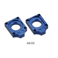 Accel Blue Axle Blocks for Yamaha YZ250 FX 2015-2023