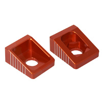 Psychic Orange Axle Blocks for KTM SX65 2000-2016
