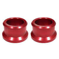 Psychic Rear Wheel Spacer Kit for Honda CR125/250 2002-2007 Red