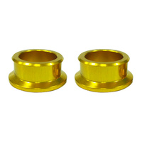 Psychic Rear Wheel Spacer Kit for Kawasaki KX250 F 2003-2018 Gold