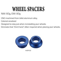 Accel Blue Rear Wheel Spacer Kit for Yamaha YZF450 2003-2008