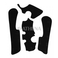 Athena Black Frame Pads 98.M7335N