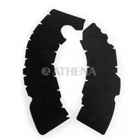 Athena Black Frame Pads for Suzuki RM-Z 250 2018-2021