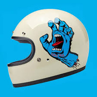 Biltwell Helmet Gringo Santa Cruz Le 