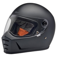 Biltwell Helmet Lane Splitter Helmet Flat Black 