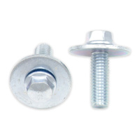 Bolt Flange Bolt with 20mm Washer 6x20mm (Pack of 10)