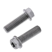Bolt Euro 8x25mm Flange Bolt (Pack of 10)