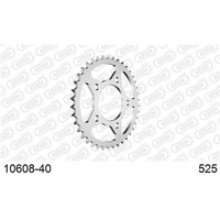 AFAM Rear Sprocket 40T Steel AF1060840