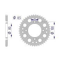 AFAM Racing Aluminium Rear Sprocket 36T for Honda CRF 70 F 2004-2013