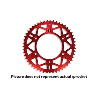 AFAM Red Racing Alumunium Rear Sprocket 48T AF11212+48R