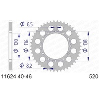 AFAM Rear Sprocket 41T Racing Aluminium AF1162441