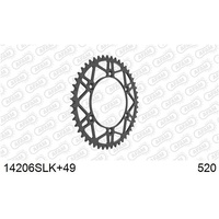 AFAM Off Road Rear Sprocket 49T for Sherco 250 SE-F Factory 2025