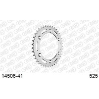 AFAM Rear Sprocket 41T Steel AF1450641