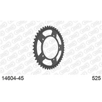 AFAM Steel Rear Sprocket 45T for Suzuki GSX-R 600 2001-2010