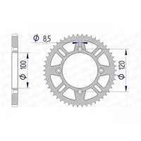 AFAM STD Aluminum Rear Sprocket 46T for Suzuki RM 85 17-14 2023