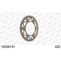 AFAM SC Racing Aluminium Rear Sprocket 51T for Sherco 300 SEF-F Factory 2025