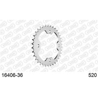 AFAM Steel Rear Sprocket 36T for Kawasaki KFX 450 R 2008-2014