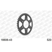 AFAM Steel Rear Sprocket 43T for Kawasaki Z 800 2013-2016