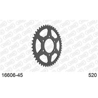 AFAM Steel Rear Sprocket 45T for Kawasaki ER 6 F/N 2005-2016