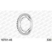 AFAM Steel Rear Sprocket 45T for Kawasaki ZX 1000 1988-1990