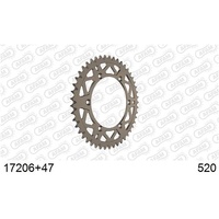 AFAM SC Racing Aluminium Rear Sprocket 47T for Kawasaki KLX 300 R 1997-2007