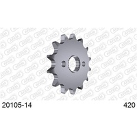 AFAM Racing Front Sprocket 14T for Honda CR 85 RB 2003-2007