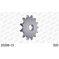 AFAM Self Cleaning Aluminium Racing Rear Sprocket 13T AF2020613SC