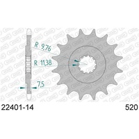 AFAM Front Sprocket 14T Racing AF2240114