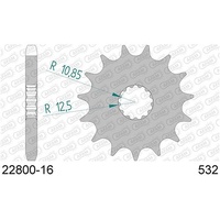 AFAM Front Sprocket 16T Racing AF2280016