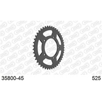 AFAM Rear Sprocket 45T Steel AF3580045