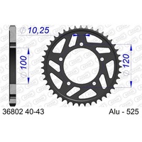 AFAM Rear Sprocket 43T Racing Aluminium AF3680243
