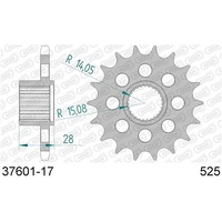 AFAM Racing Front Sprocket 17T for Aprilia NA 850 Mana 2007-2013