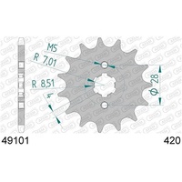 AFAM Front Sprocket 14T Racing AF4910114