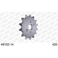 AFAM Racing Front Sprocket 14T for Kawasaki KLX 110 2002-2020