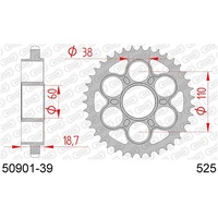 AFAM Steel Rear Sprocket 39T for Ducati Streetfighter V4S 2022-2024 AF5090139
