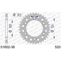 AFAM Rear Sprocket 36T Racing Aluminium AF5160236