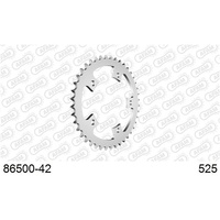 AFAM Steel Rear Sprocket 42T for Triumph Bonneville 865 2004-2014