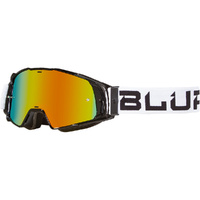Blur Goggles B-20 Flat Black/White 