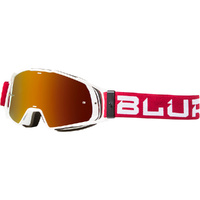 Blur Goggles B-20 Flat Ruby Red/White 